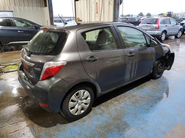 JTDKTUD31CD511628 - 2012 TOYOTA YARIS GRAY photo 3