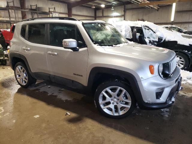 ZACNJDBBXMPM94289 - 2021 JEEP RENEGADE LATITUDE SILVER photo 4