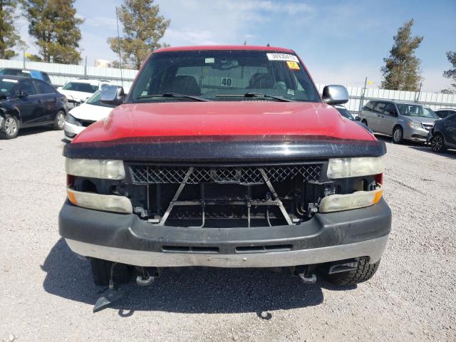 1GCHC23UX2F126452 - 2002 CHEVROLET SILVERADO C2500 HEAVY DUTY RED photo 5