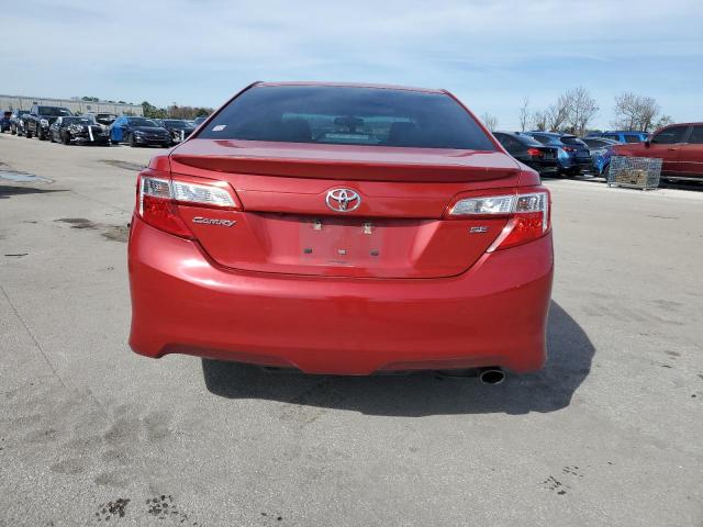 4T1BF1FK9EU799391 - 2014 TOYOTA CAMRY L RED photo 6