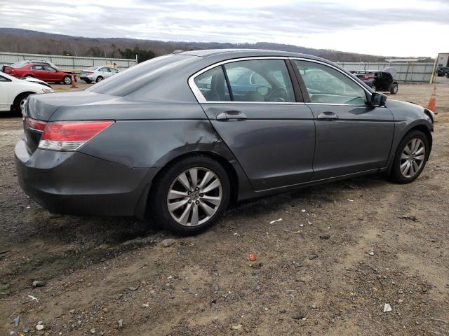 1HGCP2F81BA033282 - 2011 HONDA ACCORD EXL GRAY photo 3