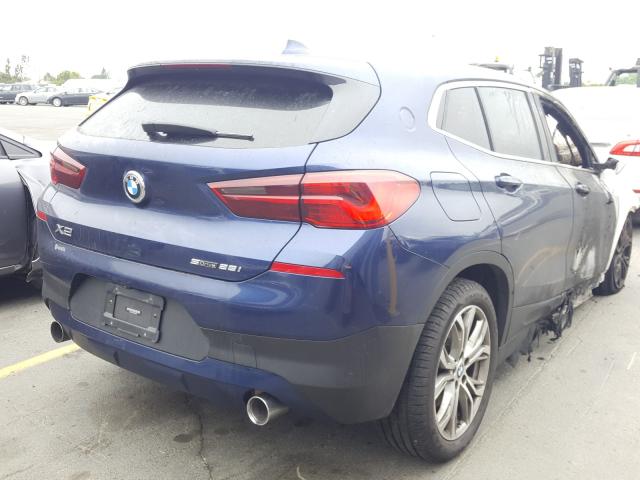 WBXYJ3C39JEB38086 - 2018 BMW X2 SDRIVE28I BLUE photo 4