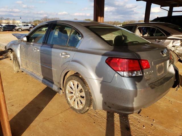 4S3BMDG65C2012751 - 2012 SUBARU LEGACY 3.6R PREMIUM GRAY photo 2