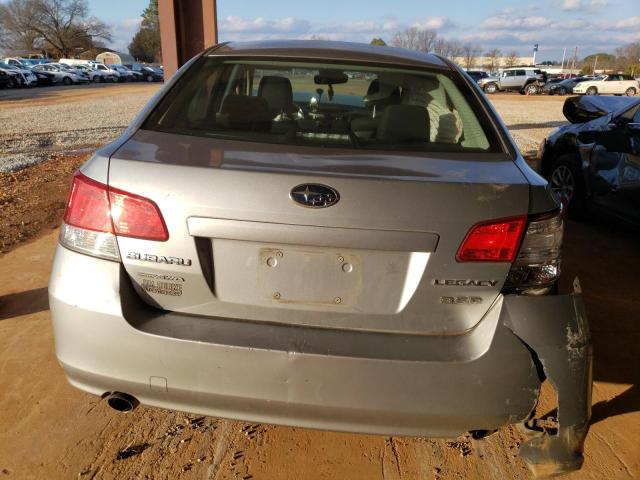 4S3BMDG65C2012751 - 2012 SUBARU LEGACY 3.6R PREMIUM GRAY photo 6