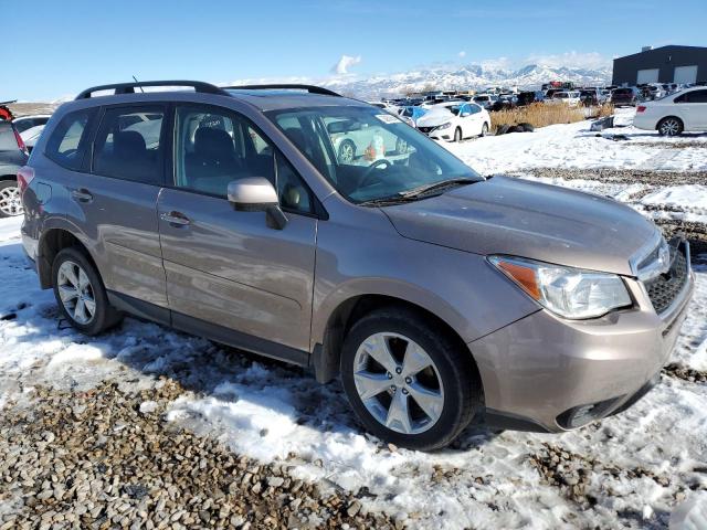 JF2SJADC2FH494700 - 2015 SUBARU FORESTER 2.5I PREMIUM GRAY photo 4