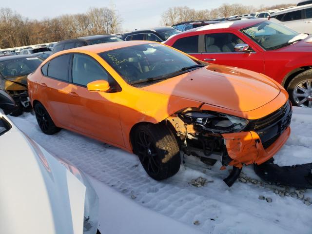 1C3CDFCB3DD340893 - 2013 DODGE DART LIMITED ORANGE photo 4