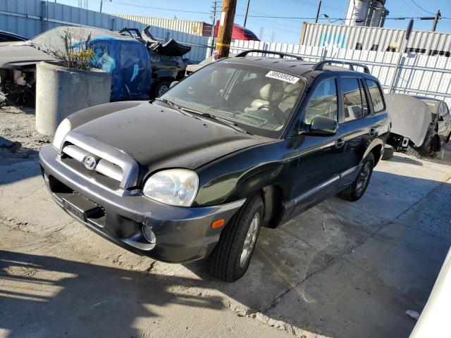 KM8SC13D66U112531 - 2006 HYUNDAI SANTA FE GLS GREEN photo 1