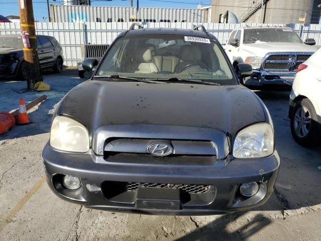 KM8SC13D66U112531 - 2006 HYUNDAI SANTA FE GLS GREEN photo 5