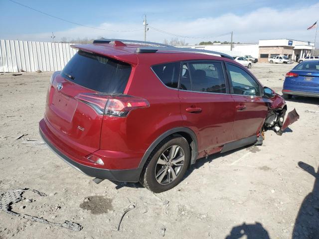 2T3WFREV0JW409338 - 2018 TOYOTA RAV4 ADVENTURE BURGUNDY photo 3