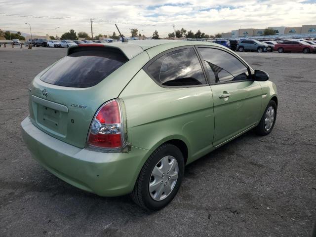 KMHCM36C07U052117 - 2007 HYUNDAI ACCENT GS GREEN photo 3