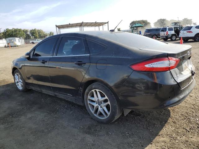 3FA6P0H78DR184901 - 2013 FORD FUSION SE BLACK photo 2