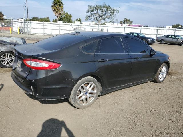 3FA6P0H78DR184901 - 2013 FORD FUSION SE BLACK photo 3