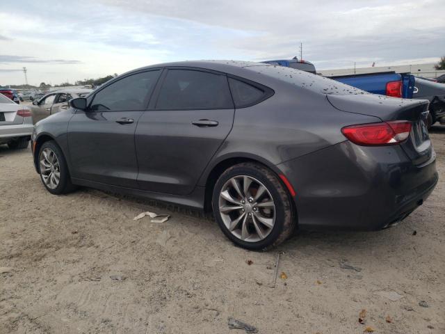 1C3CCCBG0FN517993 - 2015 CHRYSLER 200 S GRAY photo 2