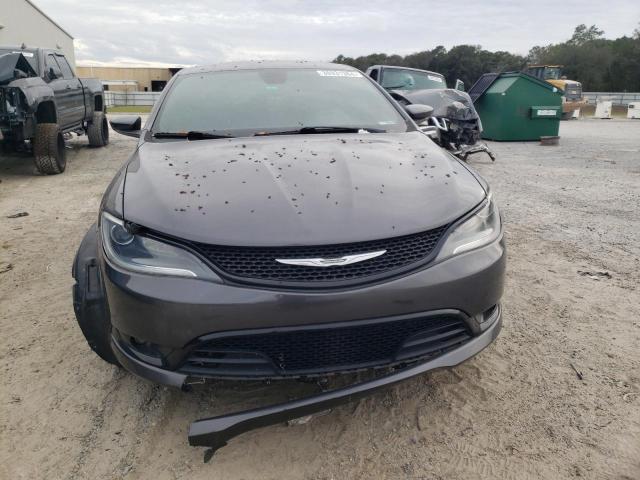 1C3CCCBG0FN517993 - 2015 CHRYSLER 200 S GRAY photo 5