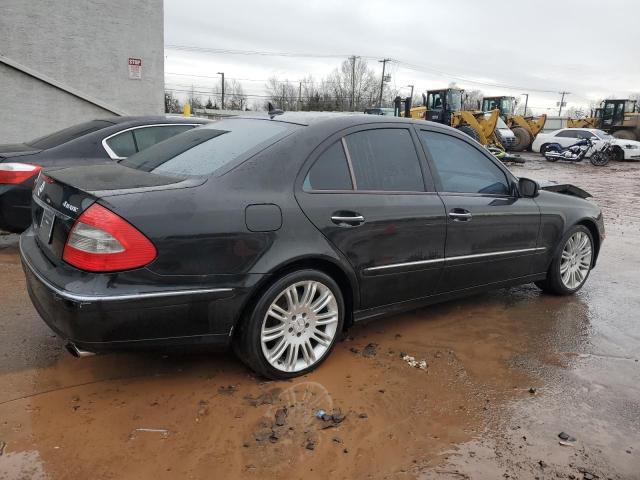 WDBUF87X07B141584 - 2007 MERCEDES-BENZ E 350 4MATIC BLACK photo 3