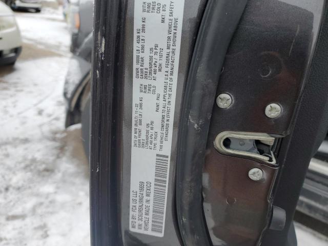 3C6UR5NJ9NG416659 - 2022 RAM 2500 LARAMIE GRAY photo 12