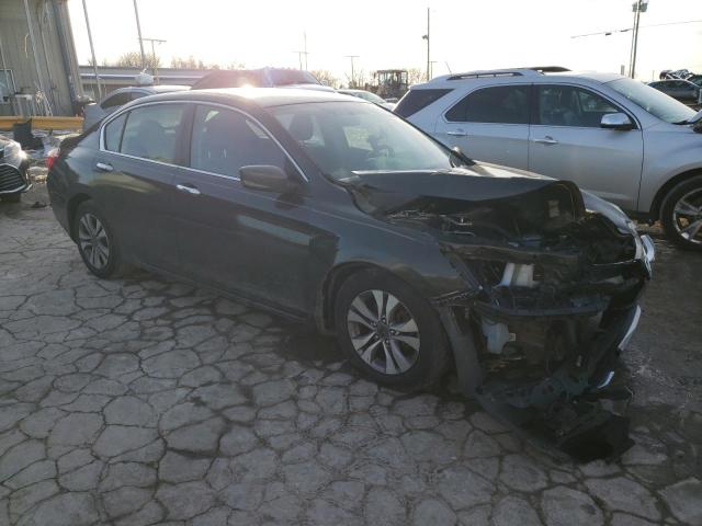 1HGCR2F35EA061279 - 2014 HONDA ACCORD LX GRAY photo 4