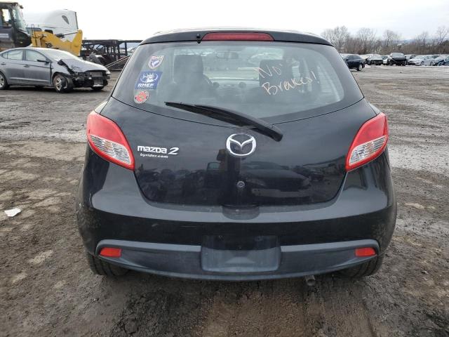 JM1DE1KZ1D0155456 - 2013 MAZDA MAZDA2 BLACK photo 6