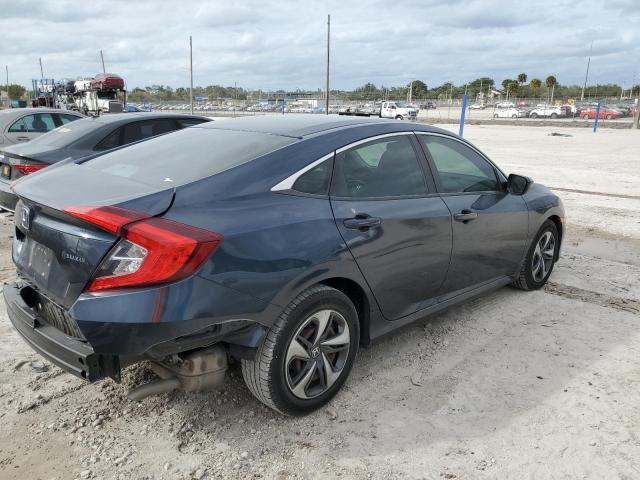 19XFC2F64LE003438 - 2020 HONDA CIVIC LX GRAY photo 3