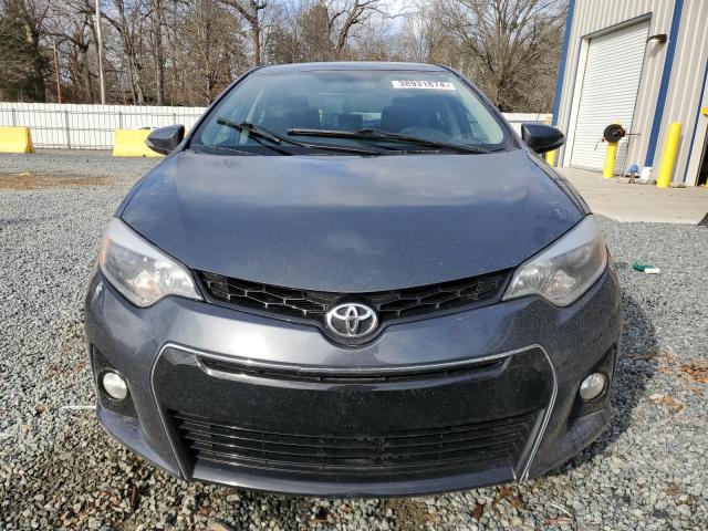 2T1BURHE3EC044721 - 2014 TOYOTA COROLLA L GRAY photo 5