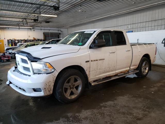 1C6RD7HT2CS108350 - 2012 DODGE RAM 1500 SPORT WHITE photo 1