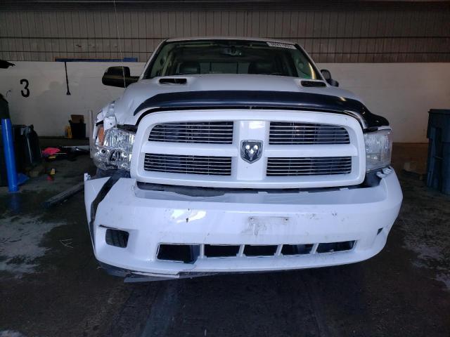 1C6RD7HT2CS108350 - 2012 DODGE RAM 1500 SPORT WHITE photo 5