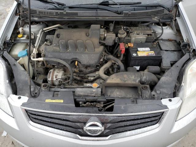 3N1AB6AP6CL743639 - 2012 NISSAN SENTRA 2.0 SILVER photo 11