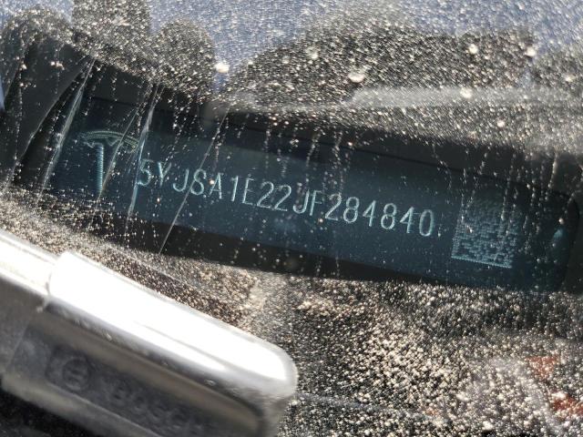 5YJSA1E22JF284840 - 2018 TESLA MODEL S 石墨色 照片 12