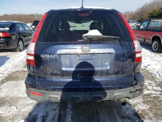 JHLRE48798C021525 - 2008 HONDA CR-V EXL BLUE photo 6