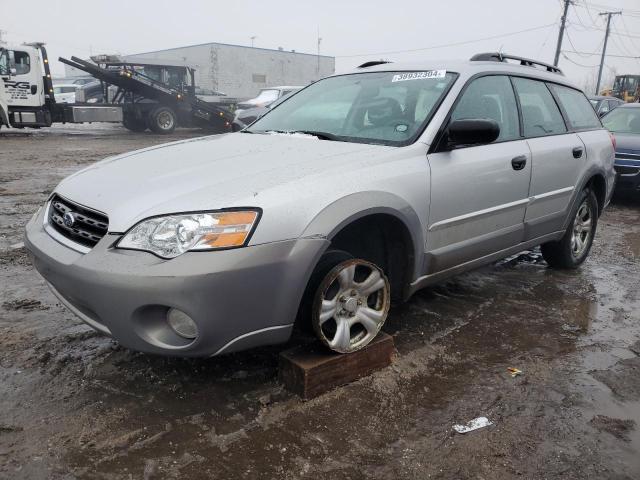 4S4BP61C177312583 - 2007 SUBARU LEGACY OUTBACK 2.5I SILVER photo 1