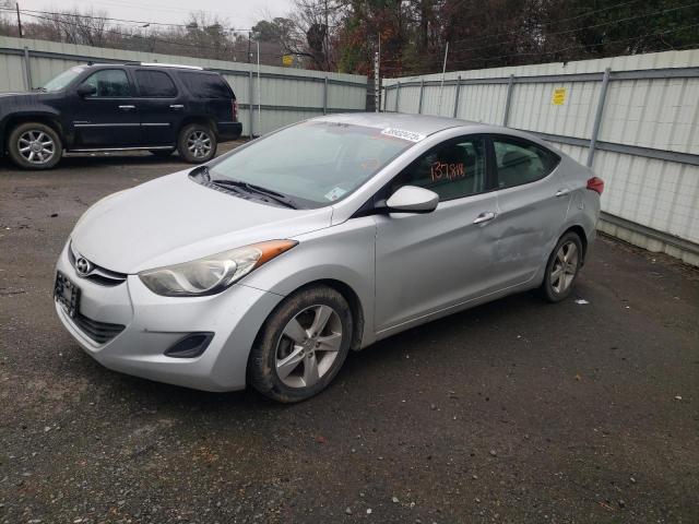 5NPDH4AE4DH372557 - 2013 HYUNDAI ELANTRA GLS GRAY photo 1