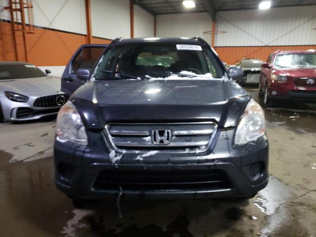 JHLRD78805C814379 - 2005 HONDA CR-V EX SILVER photo 5