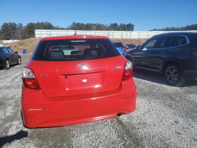 2T1KU40E29C052958 - 2009 TOYOTA COROLLA MA RED photo 6