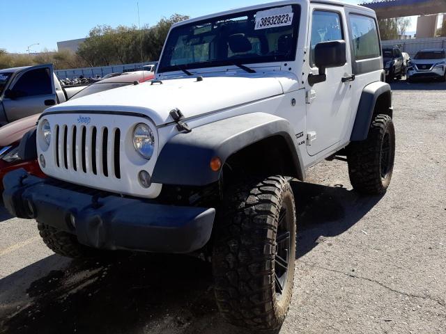 1C4AJWAG0HL664745 - 2017 JEEP WRANGLER SPORT WHITE photo 1