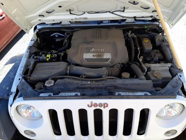 1C4AJWAG0HL664745 - 2017 JEEP WRANGLER SPORT WHITE photo 11