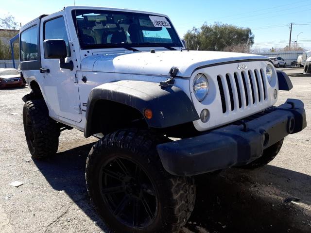 1C4AJWAG0HL664745 - 2017 JEEP WRANGLER SPORT WHITE photo 4
