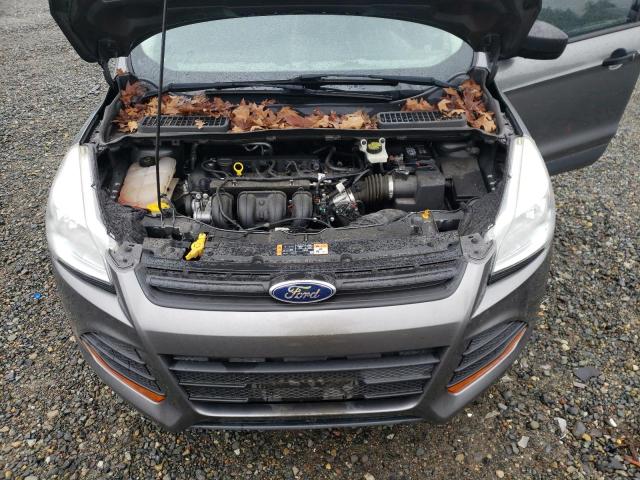 1FMCU0F78EUE41604 - 2014 FORD ESCAPE S CHARCOAL photo 12
