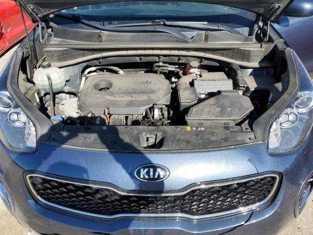 KNDPMCAC4J7444665 - 2018 KIA SPORTAGE LX BLUE photo 12