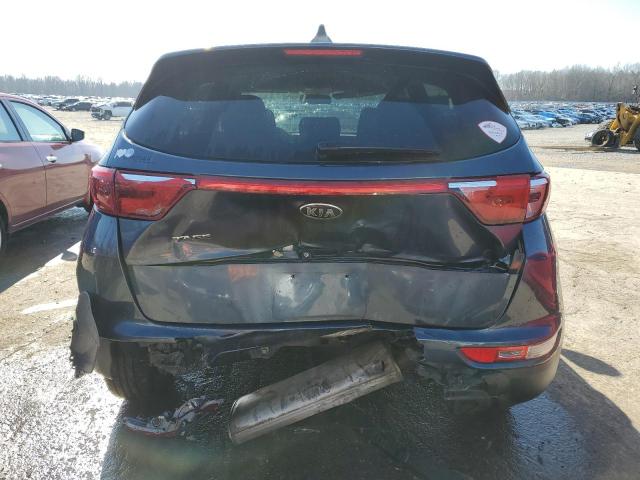 KNDPMCAC4J7444665 - 2018 KIA SPORTAGE LX BLUE photo 6