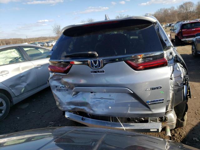 5J6RT6H91NL057747 - 2022 HONDA CR-V TOURING SILVER photo 6