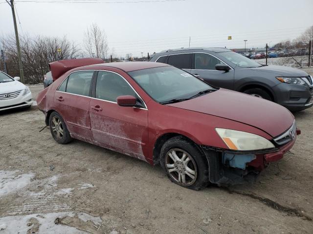 1HGCM56337A008230 - 2007 HONDA ACCORD SE BURGUNDY photo 4