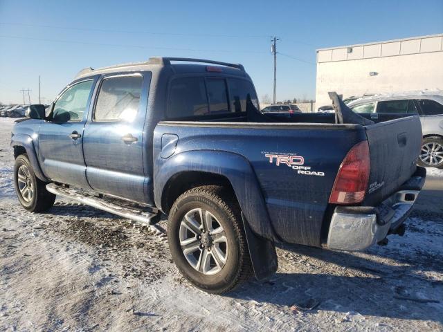 3TMLU42N78M015508 - 2008 TOYOTA TACOMA DOUBLE CAB ლურჯი ფოტო 2