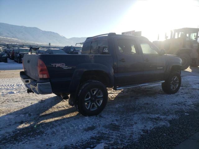 3TMLU42N78M015508 - 2008 TOYOTA TACOMA DOUBLE CAB ლურჯი ფოტო 3