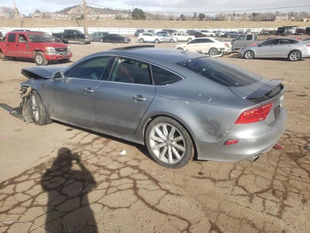 WAUSGBFC4CN010486 - 2012 AUDI A7 PRESTIGE GRAY photo 2