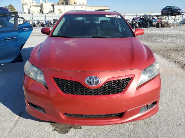 4T1BE46K49U355572 - 2009 TOYOTA CAMRY BASE RED photo 5