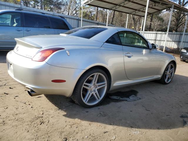 JTHFN48Y120013161 - 2002 LEXUS SC 430 SILVER photo 3