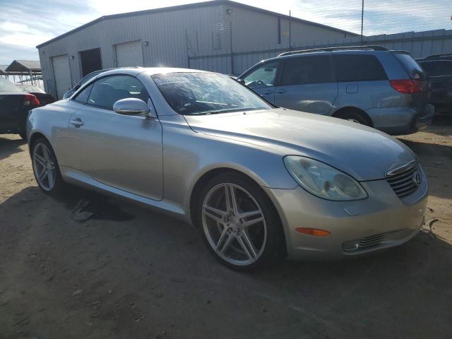 JTHFN48Y120013161 - 2002 LEXUS SC 430 SILVER photo 4