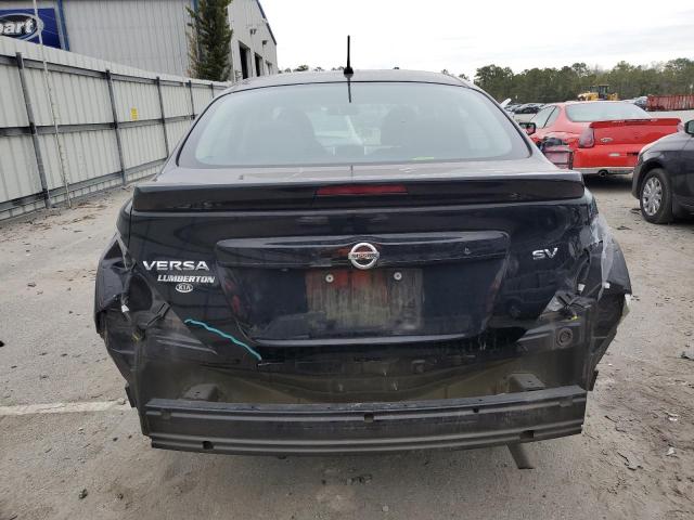 3N1CN7AP6KL835693 - 2019 NISSAN VERSA S BLACK photo 6