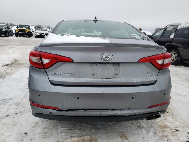 5NPE24AA4HH445273 - 2017 HYUNDAI SONATA ECO SILVER photo 6