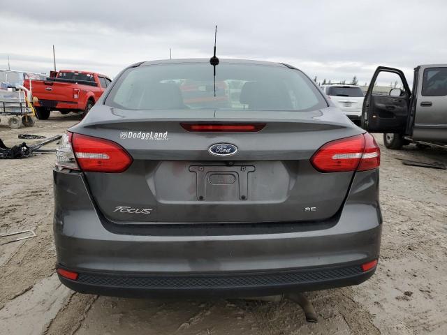 1FADP3F29HL278967 - 2017 FORD FOCUS SE GRAY photo 6